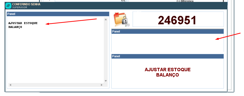 Senha de Supervisor