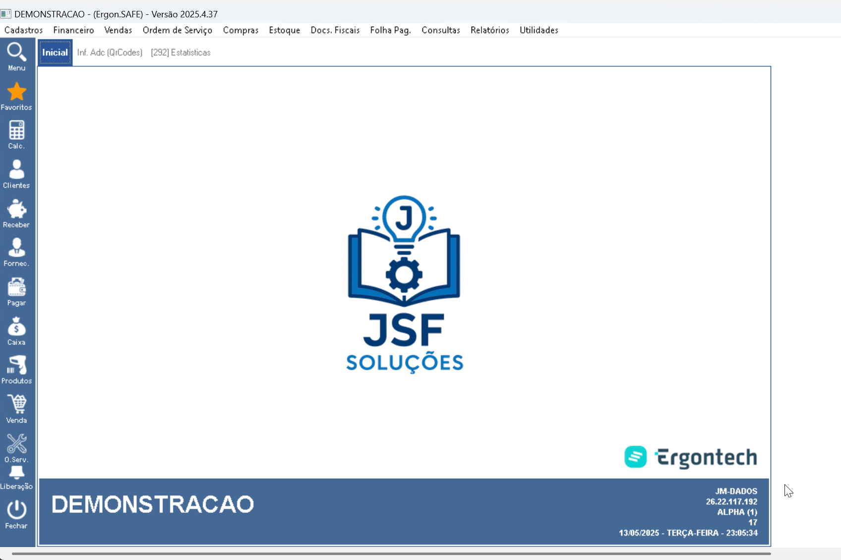 GIF animado da funcionalidade